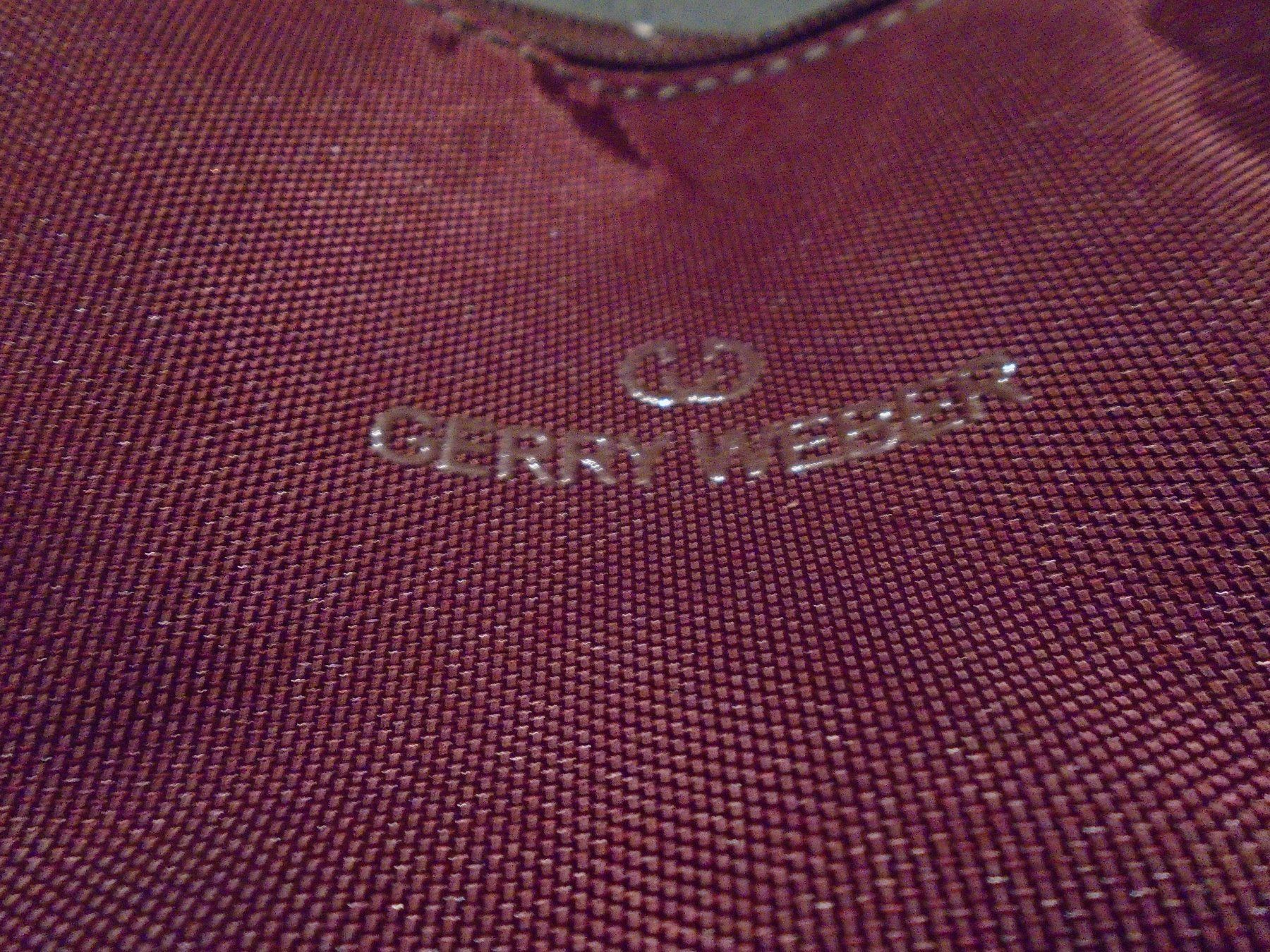 Gerry Weber Borse da donna: Tasche Gerry Weber, rot/braun Ton – Usato da Zürich venduto da abraxas1291 1