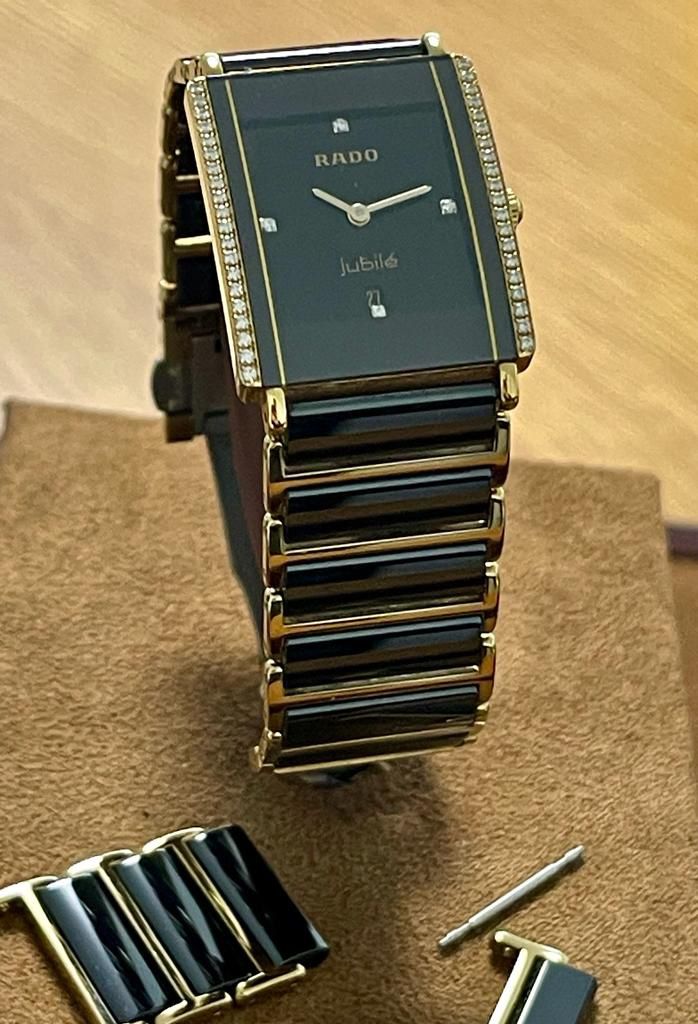 Rado Uhren: Rado Jubilé XL mit Diamanten – Gebraucht aus Waldkirch von