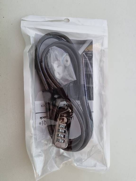 Cadenas: Laptopschloss Kombination security lock 2m Kabel CaLeQi neu – D'occasion à Dornach par fje_xkk6