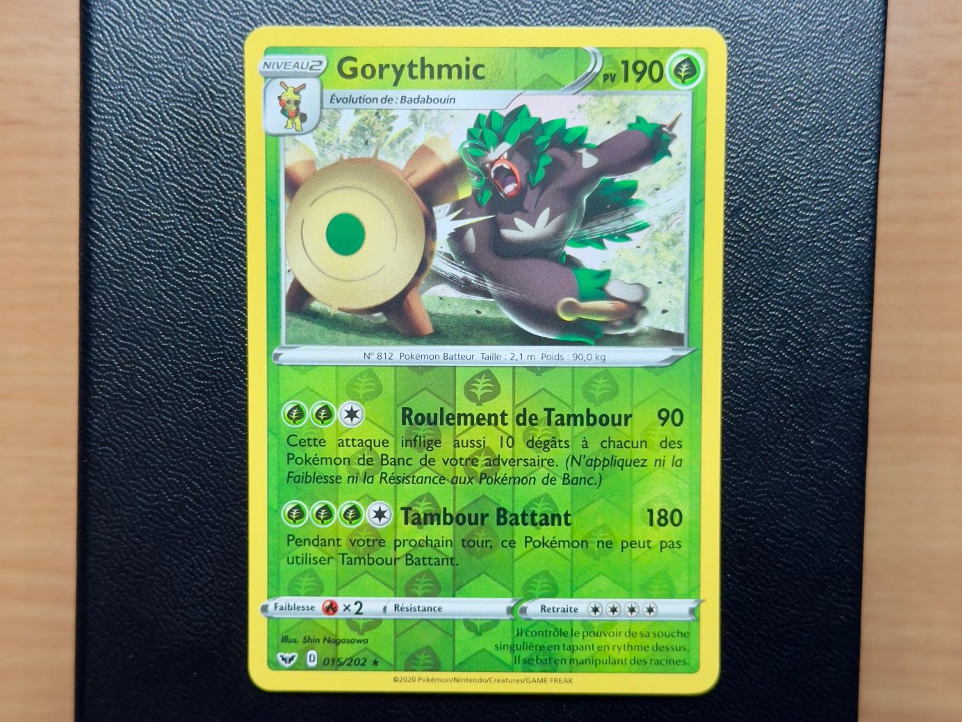 Pokémon Carte collezionabili: Gorythmic Reverse (015/202) - Épée et Bouclier - SSH FR EB01 – Usato da Chézard-St-Martin venduto da Kro_Cards