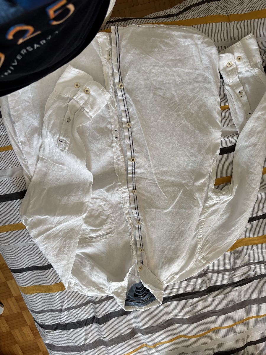 Camicie: Linen shirt – Nuovo (secondo la descrizione) da Zürich venduto da tre_rn65 3
