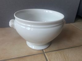 Soupière en porcelaine blanche Langenthal