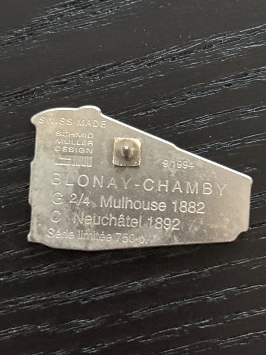 SBB/CFF/FFS Placchette & Badge: G 2/4 Schmid Müller 750 Stück – Usato da Uetendorf venduto da hoisle 1