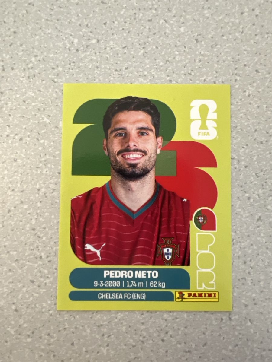 Panini Sammelbilder & Trading cards: Pedro Neto – Neu (gemäss Beschreibung) aus Grüt (Gossau ZH) von BOOOTSY