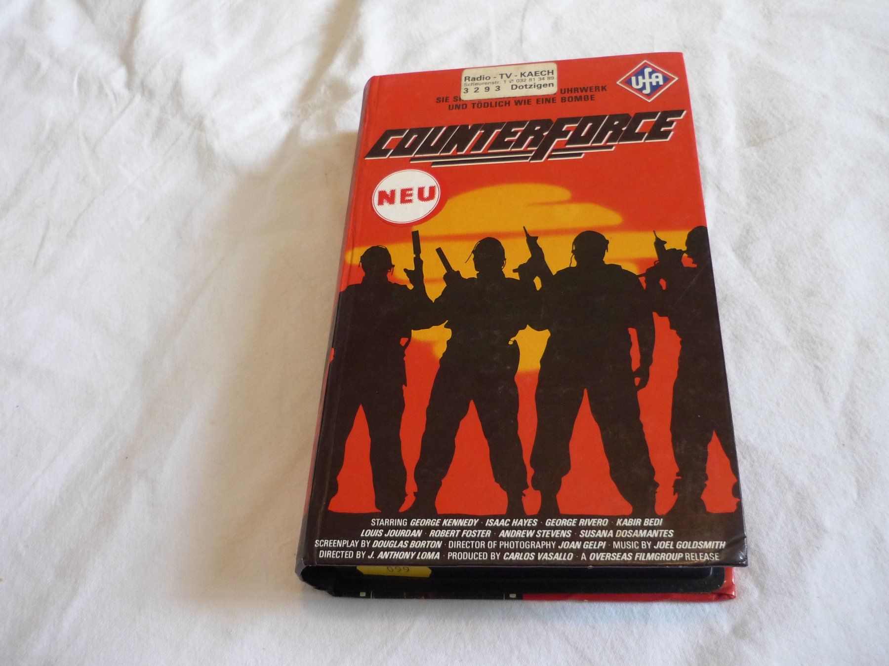 Tutti i VHS: VHS 80s Erstausgabe - Counterforce – Usato da Beringen venduto da Flatretriever