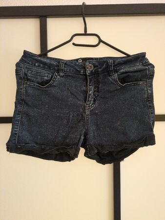 Jeansshorts (Stretch) NO NAME dunkelblau Grösse S Damen