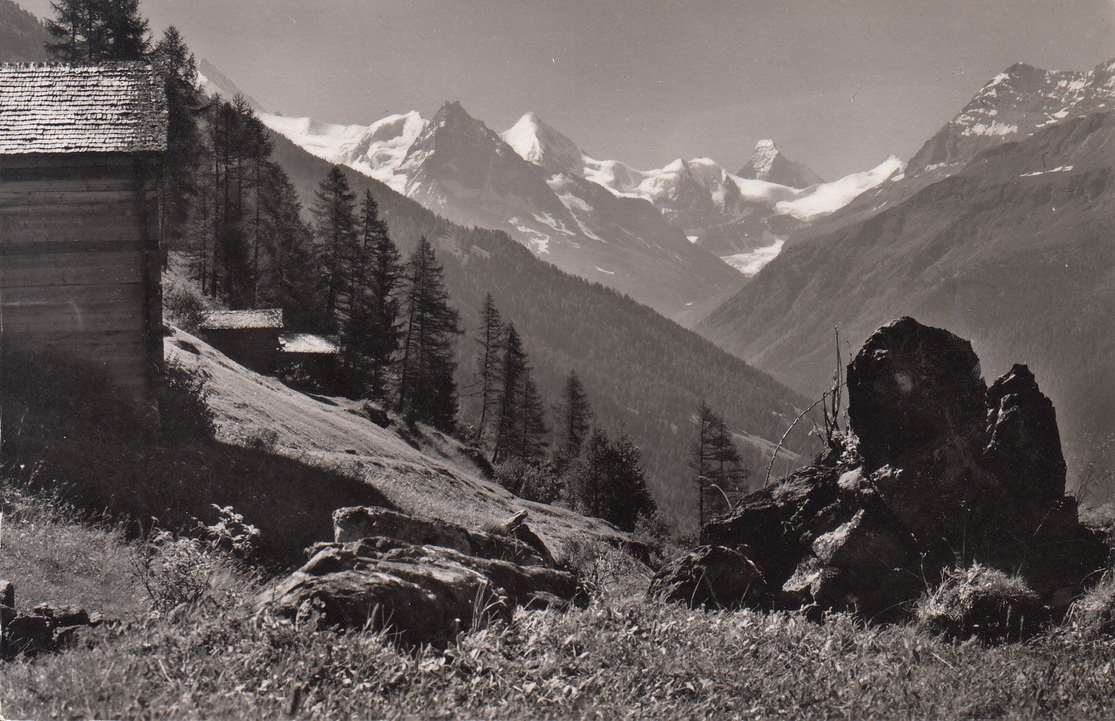 Cartoline postali: Près St. Luc  1948 – Usato da Bürglen TG venduto da StampGraf