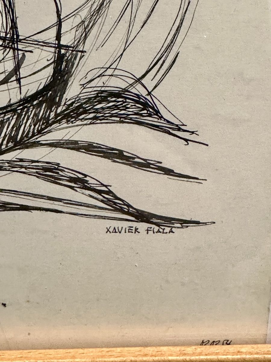 Dessin, esquisse, voilier signé Xavier Fiala,Suisse. (Gebraucht) in ...