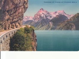 Axenstrasse Urnersee ca. 1910