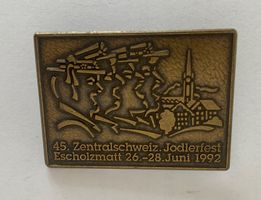 Abzeichen 45. Zentralschweizerisches Jodlerfest Escholzmatt,