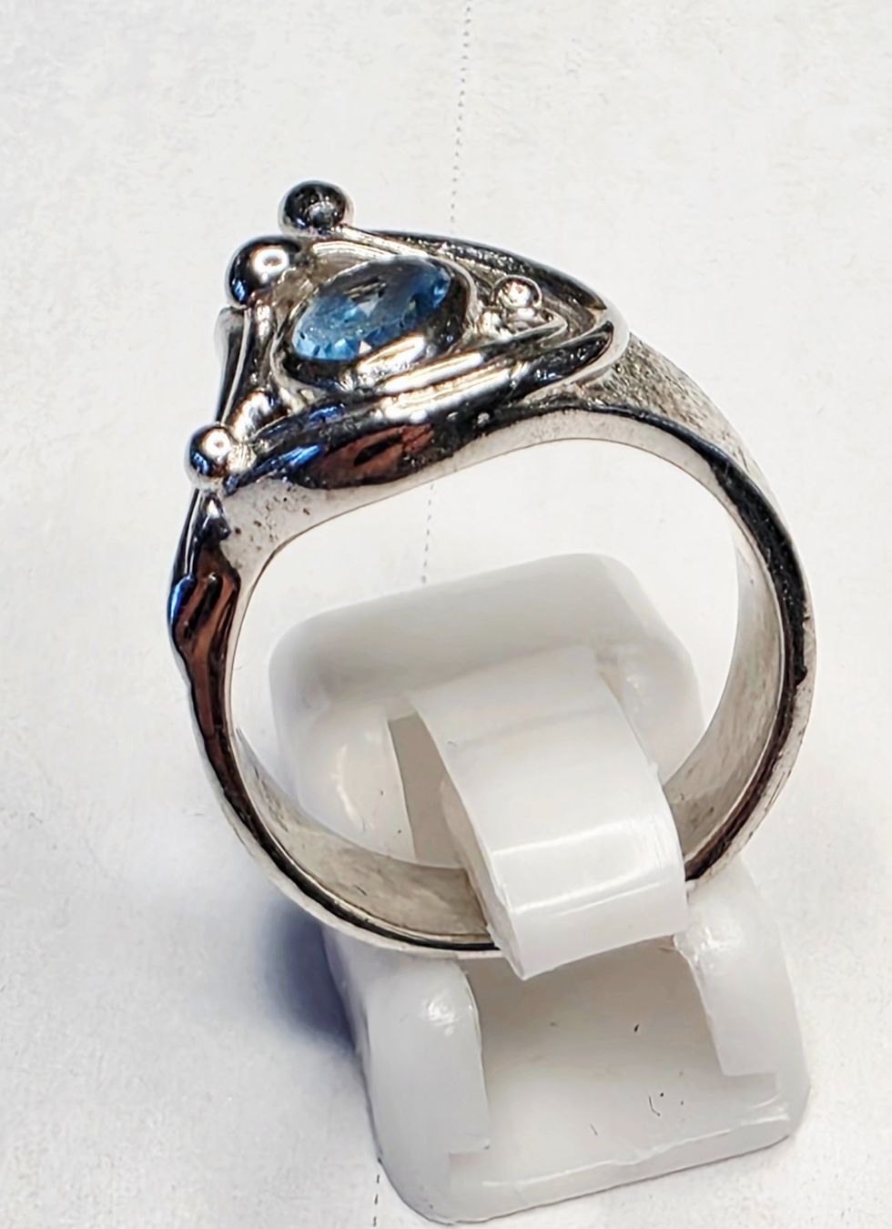 Bagues: Blau Topas Silber Ring – Neuf (Voir description) à Zürich par benedikt12 4