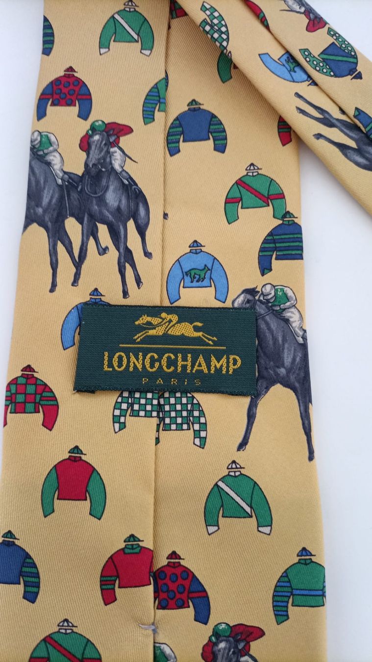 Longchamp Cravatte: Longchamp Krawatte -Neu – Nuovo (secondo la descrizione) da losone venduto da china06 1