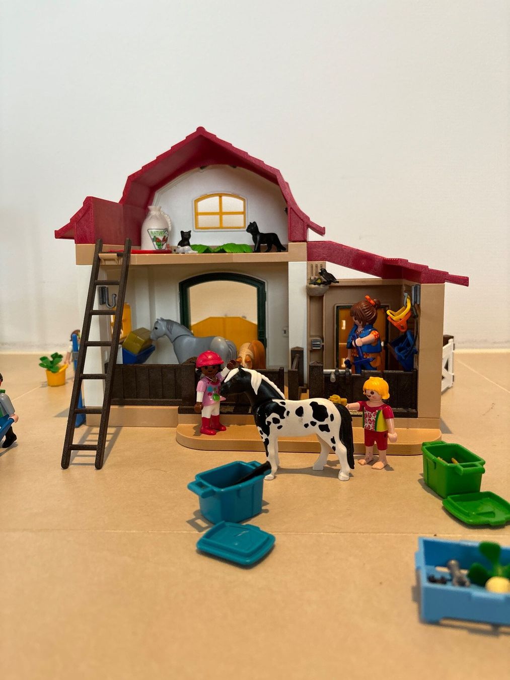 Playmobil Giocattoli: Reiterhof mit Springanlage Playmobil – Usato da Horw venduto da Gigafox7 3
