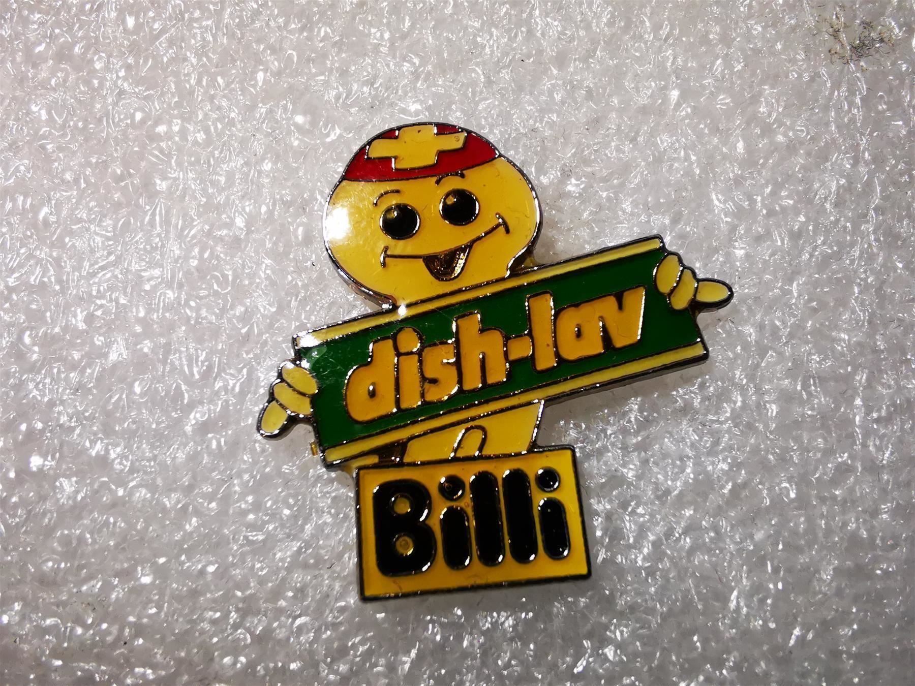 Placchette & Badge: Ansteckpin 70: Billi x Maga Bio – Usato da Oppligen venduto da Pin-Fall-Shop