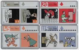 Comic - ungebrauchte Comic Telefonkarten Serie von HOLLAND