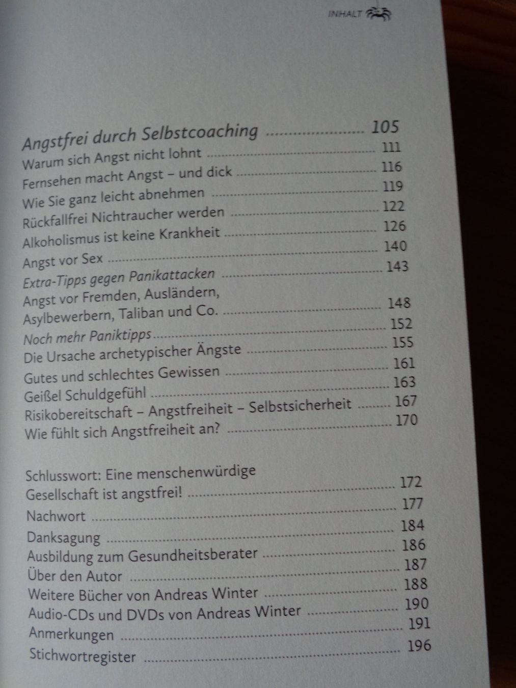 Libri: Was deine Angst dir sagen will. Andreas Winter. Buch – Usato da Wiesendangen venduto da Gullfoss 4