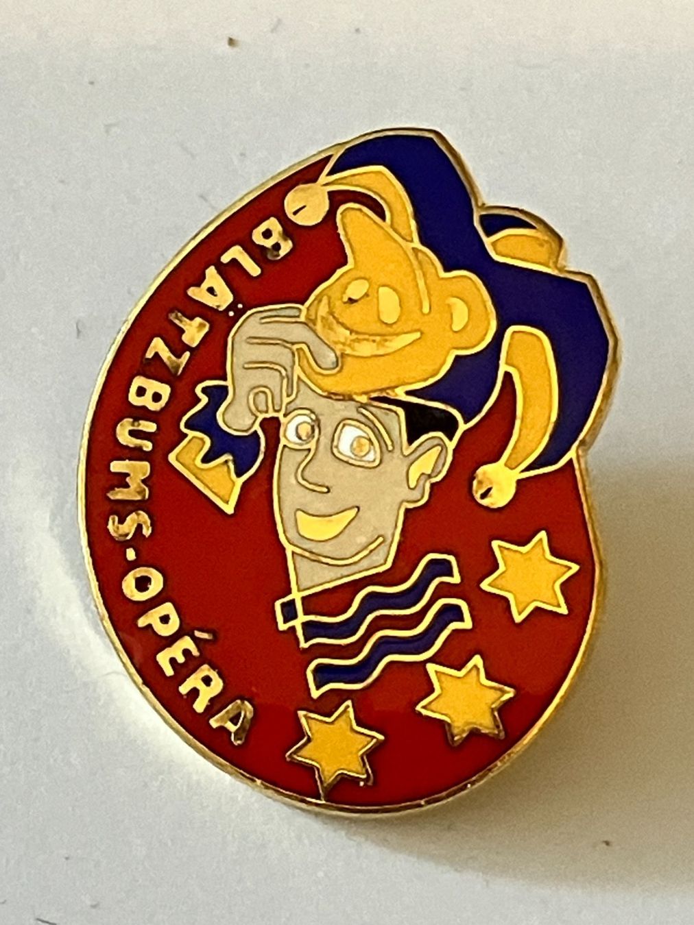 Plaketten & Abzeichen: 1 Pin Blätzbums-Opéra Fasnacht – Gebraucht aus Basel von djwwpp