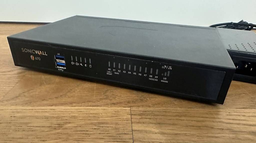 Sonicwall Firewall: SonicWall Tz670 High Availability – Usato da Neuenkirch venduto da Bitsa