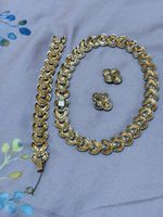 Elegante set gioielli TRIFARI - collana, braccial
