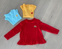 Kleiderpaket (3 Langarmshirts) Tchibo 86/92