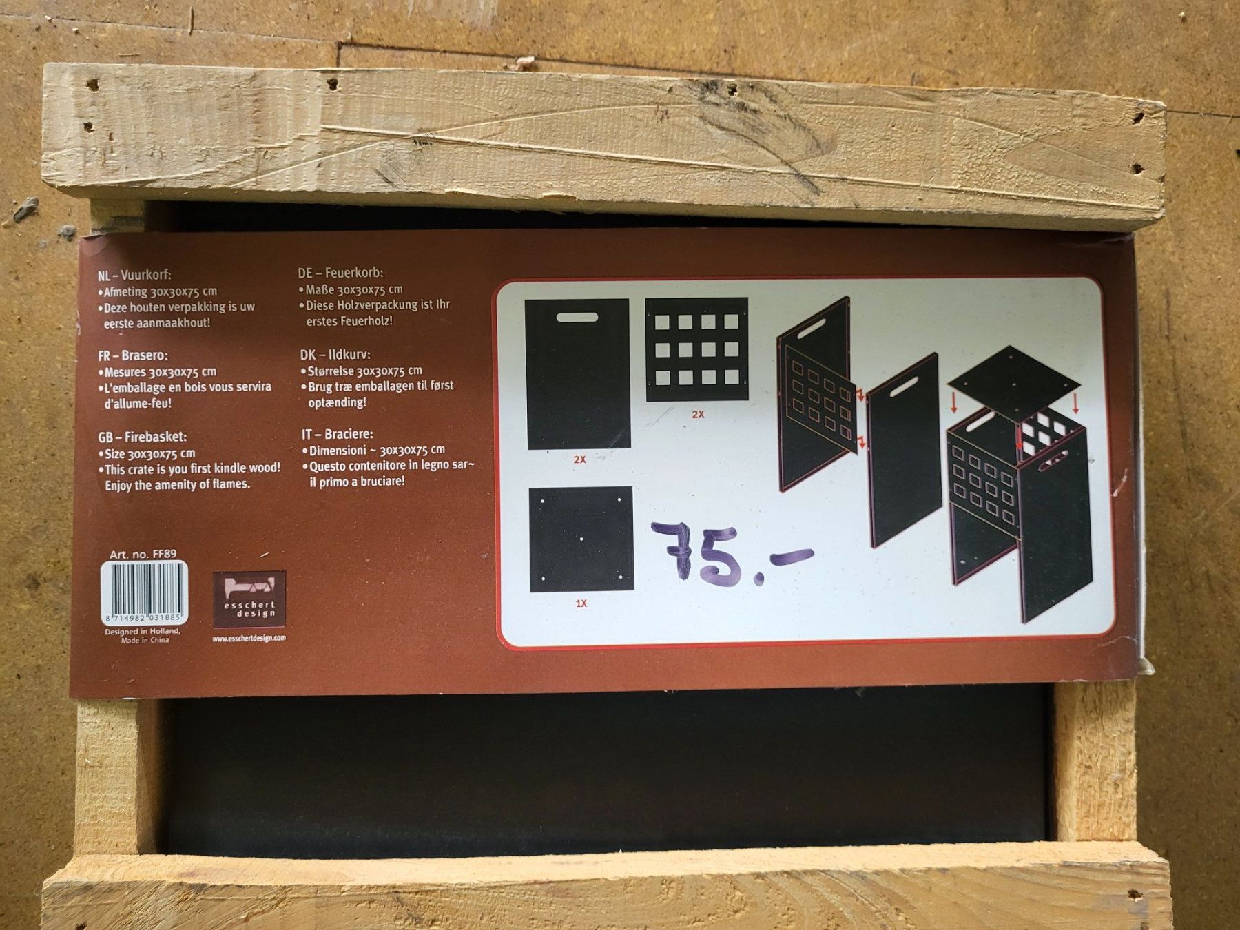 Bracieri: Feuerkorb von Fancy Flames – Nuovo e nell'imballaggio originale da Diessenhofen venduto da Osio 2