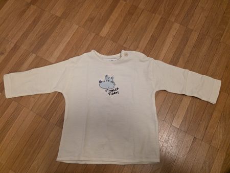 Zara Baby Langarmshirt Gr. 74/ 6-9 M Hello Tiger! Top