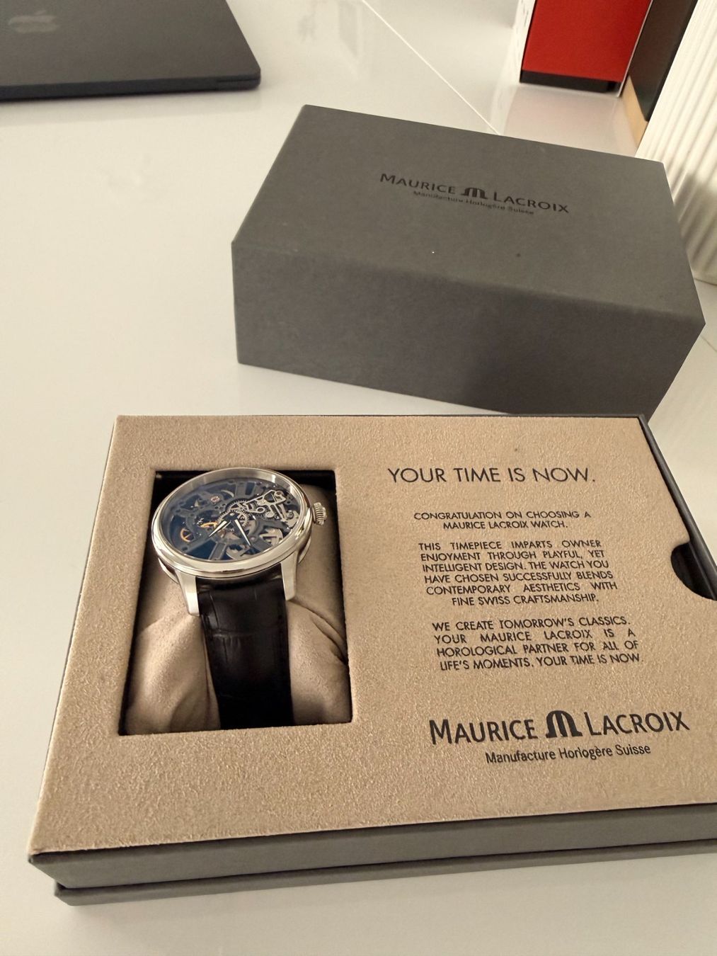 Maurice Lacroix Uhren: Maurice Lacroix Masterpiece Squelette – Gebraucht aus Sierre von Amidusport 1