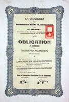 Holzschuhfabrik Schär & Cie AG, Lotzwil - 1925