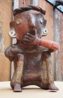 Tonfigur, ev Mexiko / Peru / Kolumbien