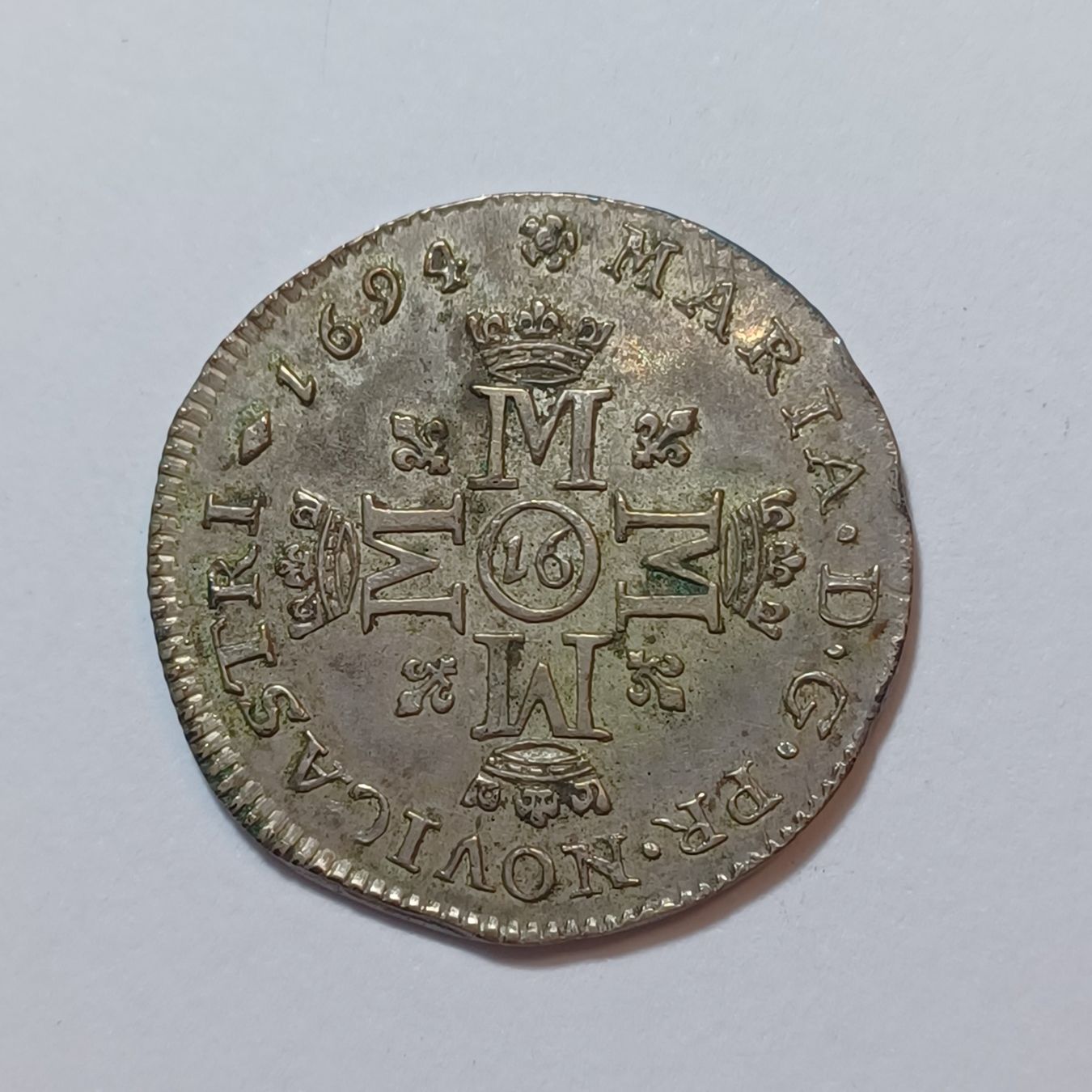 Tutti le monete: 16 Kreuzer 1694 Neuenburg – Usato da Pfäffikon ZH venduto da Schweizer_Muenzen 1