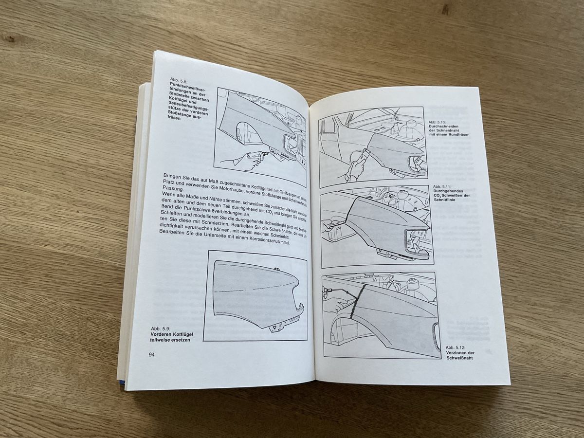 Libri: Karosserie Reparatur Buch -Oldtimer Restauration – Usato da Brig venduto da Ruffi74 2