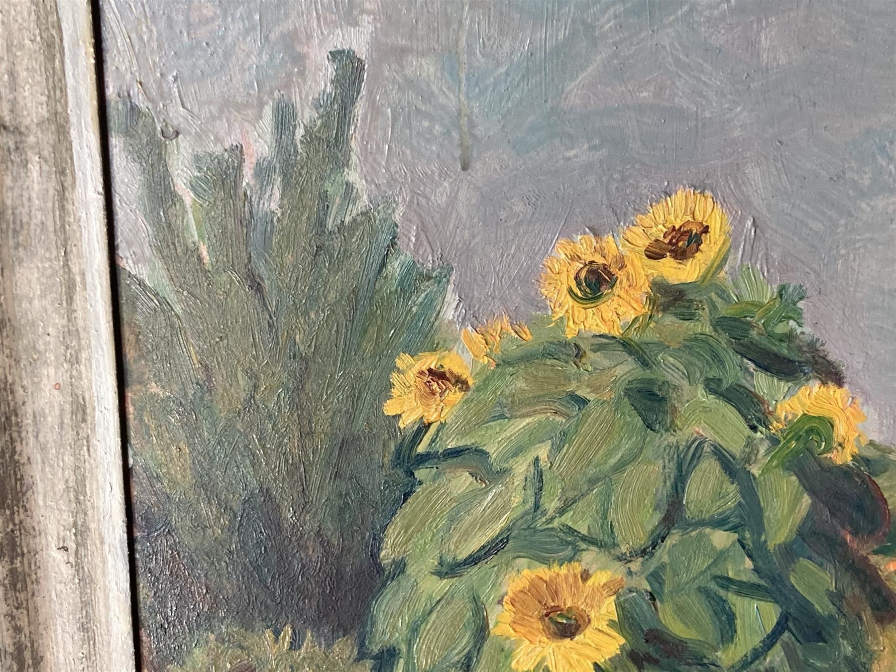 Tableaux: WILD Robert Sonnenblumen Oelgemälde sign – D'occasion à Bern par Jwpm66 2