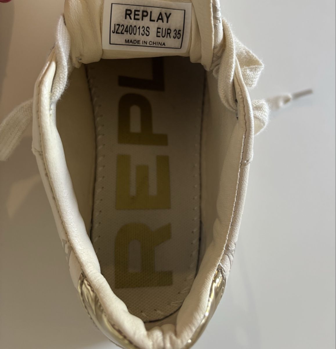Replay Schuhe für Mädchen: Baskets REPLAY blanc pointure 35 – Neu (gemäss Beschreibung) aus Bernex von mar_82vn 3