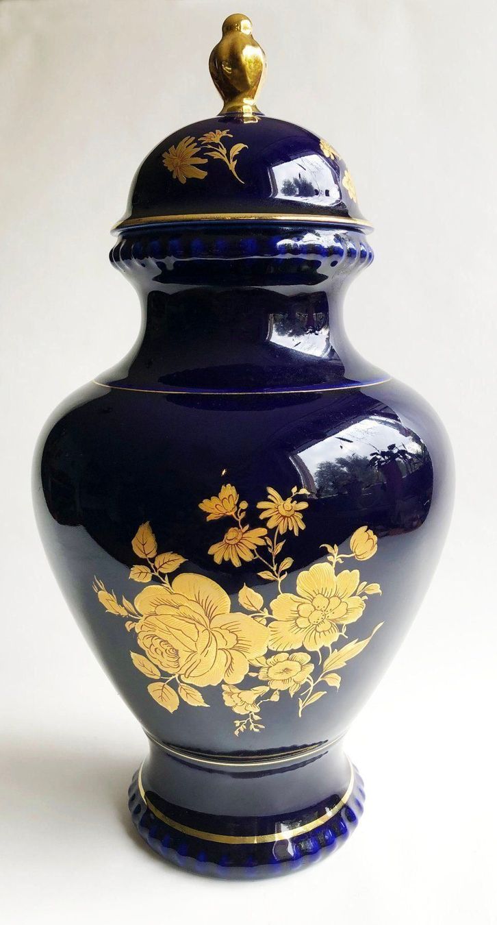 Vasi & Recipienti: BAREUTHER WALDSASSEN ECHT COBALT VASE – Usato da Dübendorf venduto da Orchid18