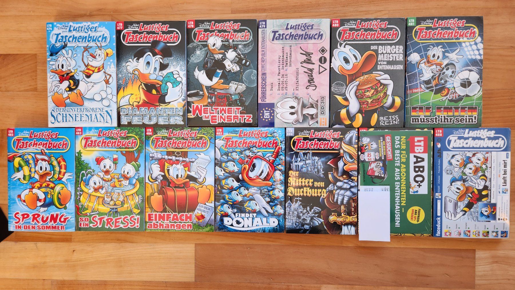 Fumetti: LTB Nr. 476-488 komplett, original eingeschweisst Neuzustand – Nuovo e nell'imballaggio originale da Frasnacht venduto da readygo 2