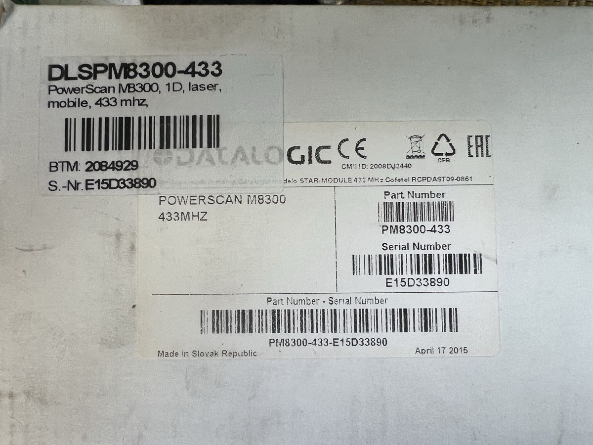 Scanner: Datalogic Gryphon CN2803 Handscanner Barcode Scanner Neu – Nuovo e nell'imballaggio originale da Zwingen venduto da gam_85df 2