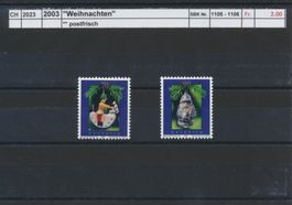 2003 "Weihnachten", ** postfrisch