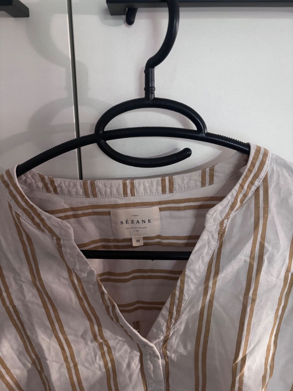 Sezane Camicette: Sezane Bluse aua Leinen und Baumwolle – Usato da Winznau venduto da Lauralavera1 2
