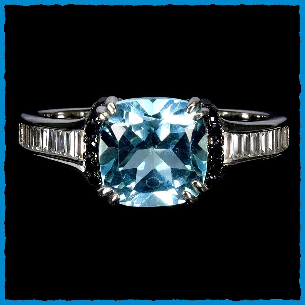 Anelli: ♛ BLAU TOPAS 925 Silberring – Nuovo e nell'imballaggio originale da Oberglatt ZH venduto da Hot-Spot 1