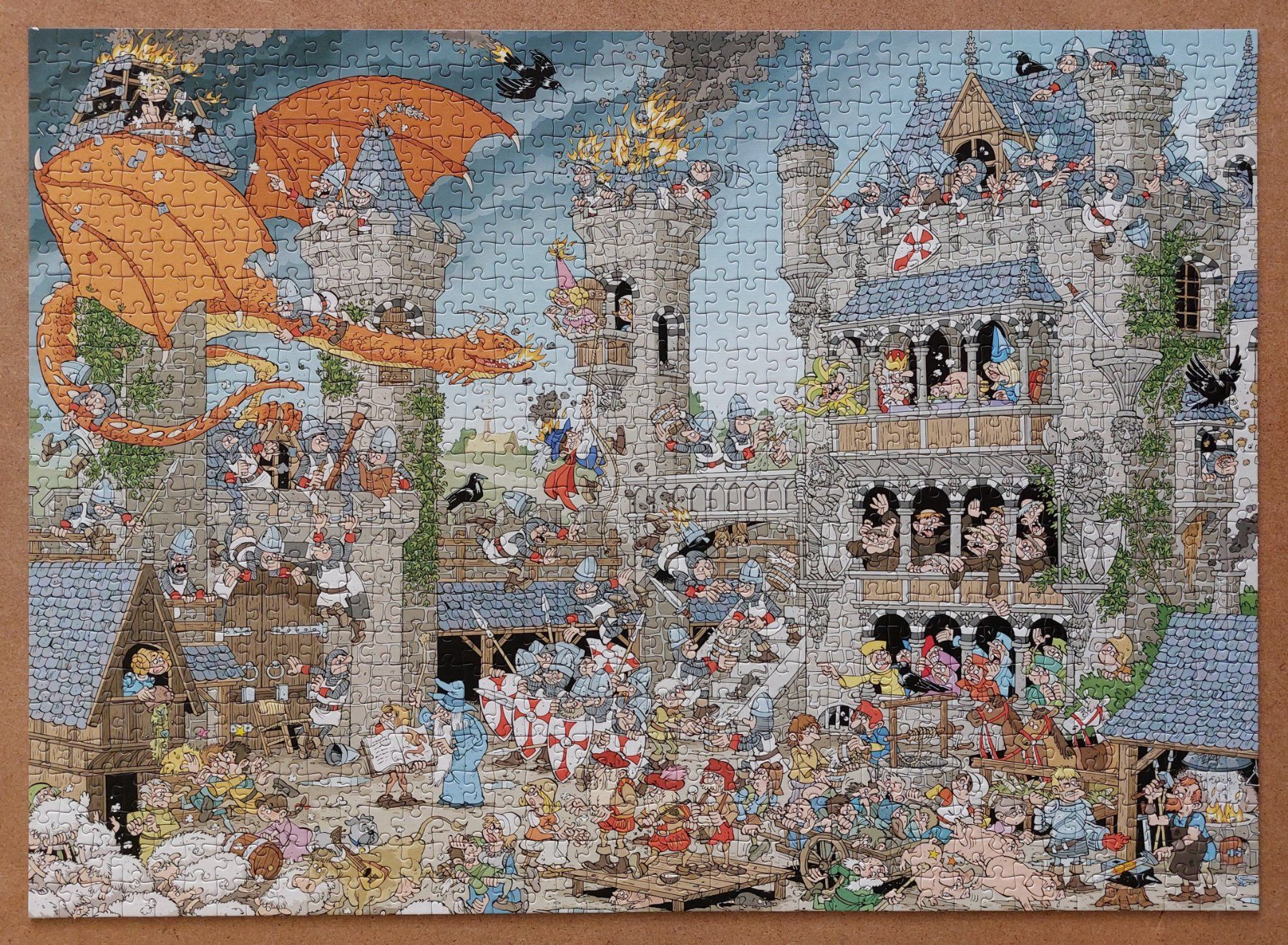 Heye Puzzles: Puzzle - The Castle – Gebraucht aus Dietikon von Canman 1