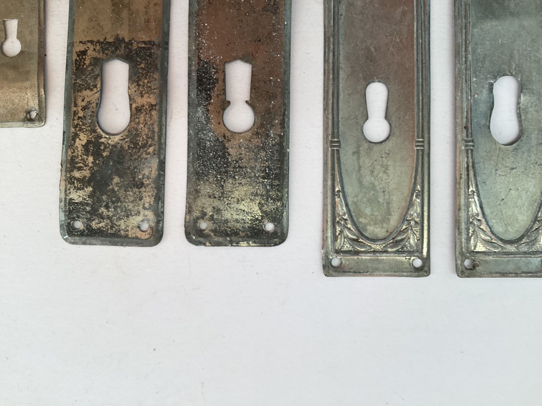Ferramenta: 7 antike Türschilder Metall, Jugendstil, verschiedene Grösse – Usato da Eglisau venduto da mar_5rn2 6