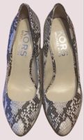 Michael Kors Pumps Schlangenprint, Gr. 38, Leder