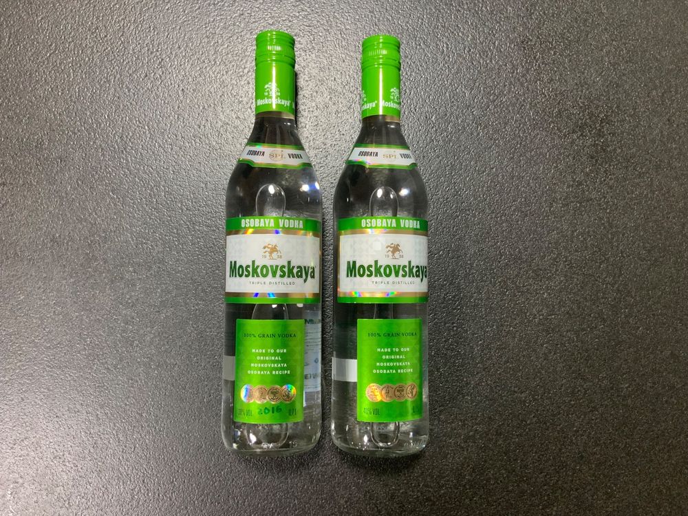 Vodka- 0.7L Moskovskaya | Comprare su Ricardo