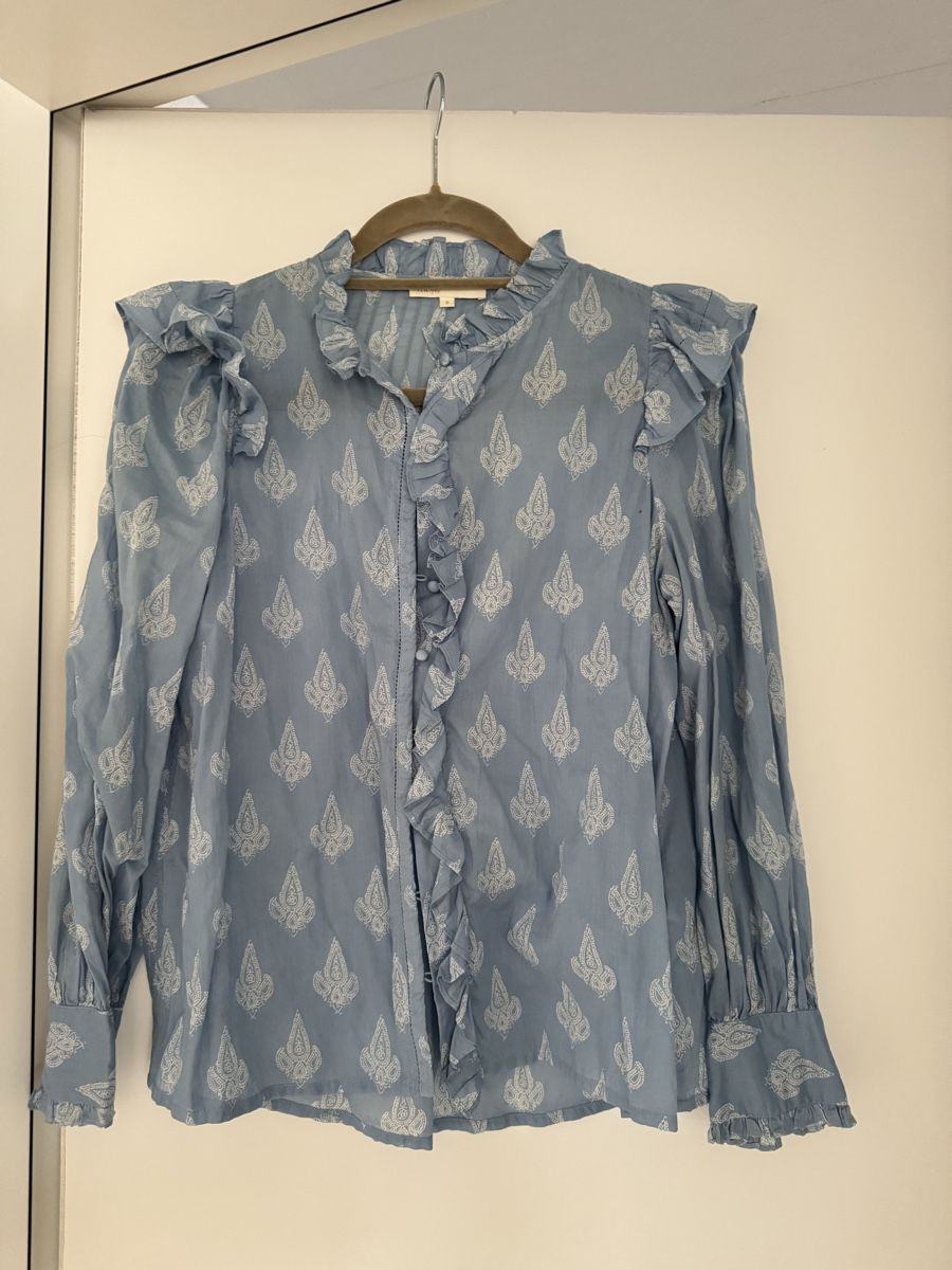Maje Blusen: Maje Bluse Gr. 36 Hellblau – Gebraucht aus Kilchberg ZH von MaM82 2