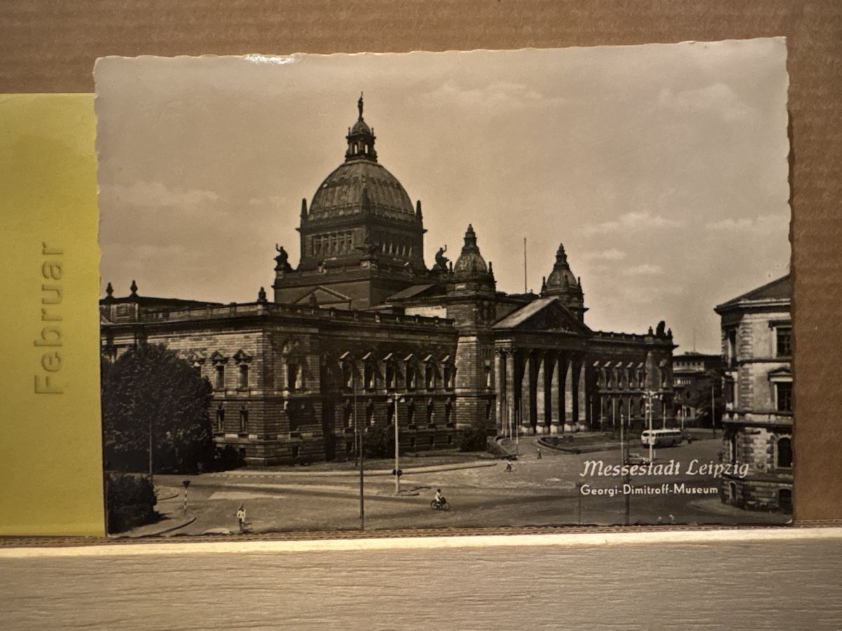 Cartoline postali: AK von Georgi Dimitroff Museum Leipzig – Usato da Rümlang venduto da Kartenpost1