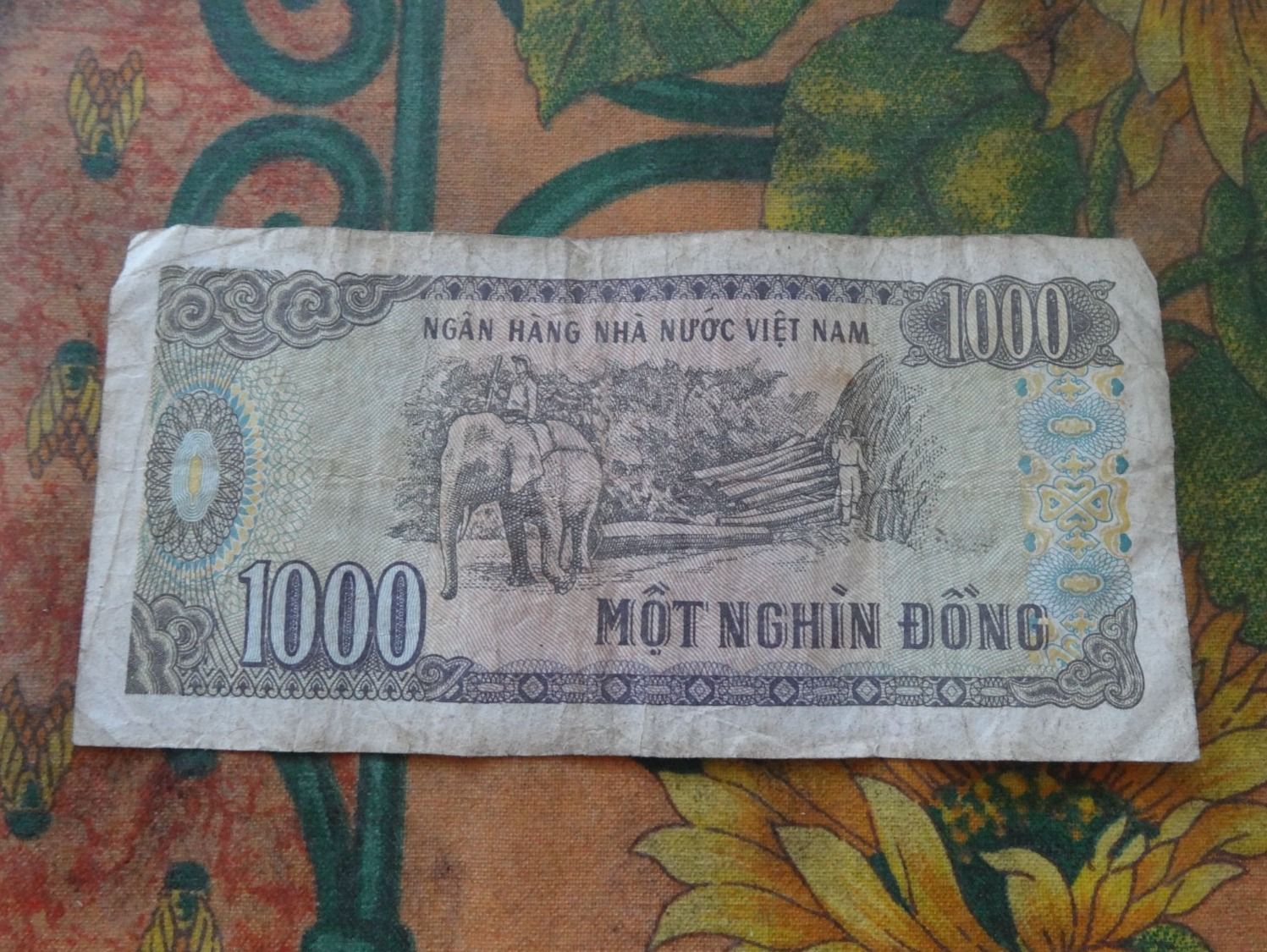 Banconote: VIETNAM  1000   Billet – Usato da Romanel-sur-Lausanne venduto da Swift13 1