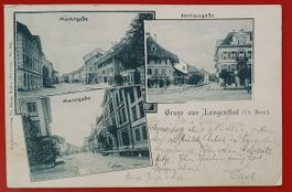 Gruss aus Langenthal 1909 - 3 Ansichten