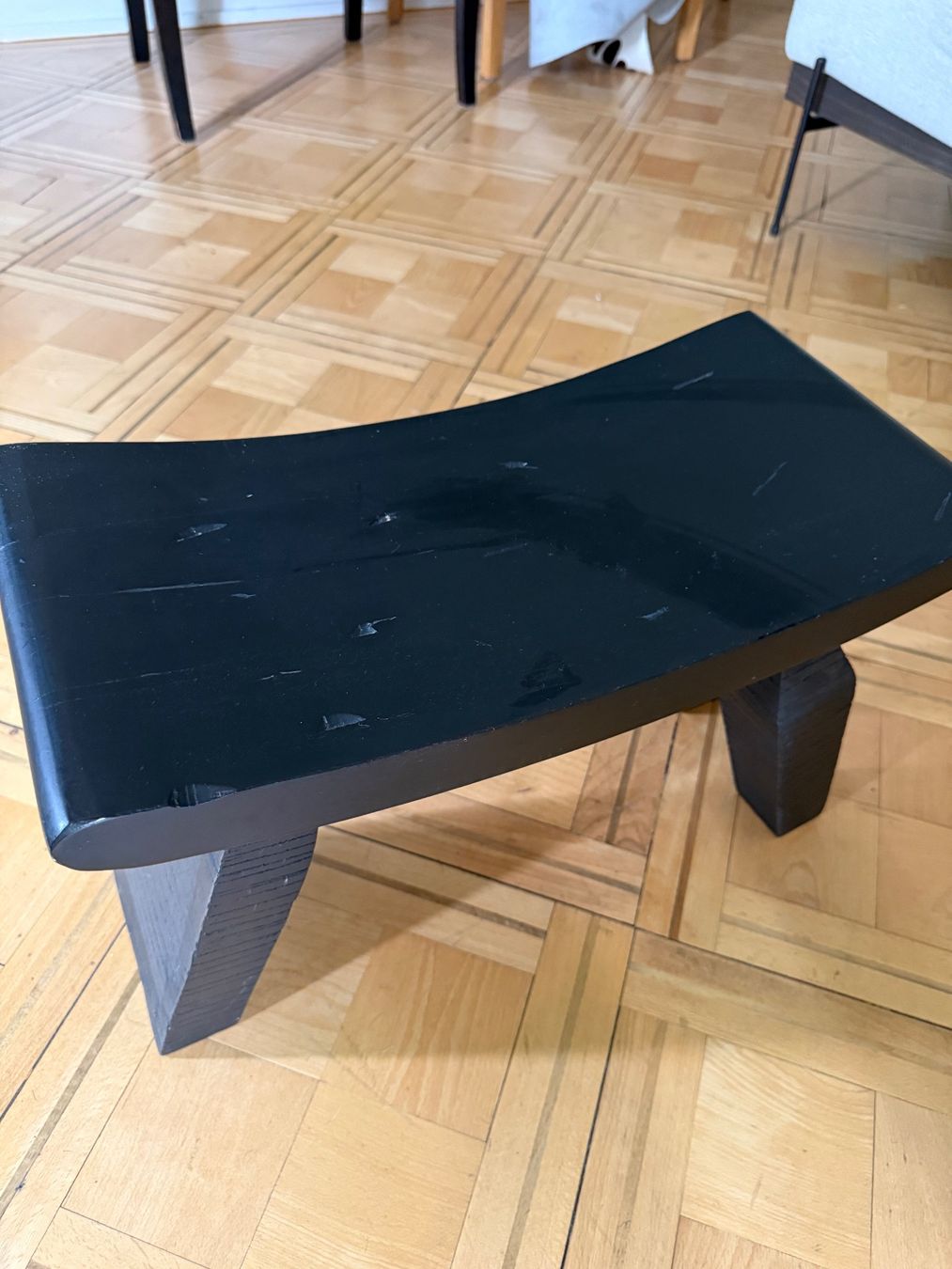 Tabourets: (Yoga)Hocker - Handgeschnitzt Mangoholz – D'occasion à Zürich par Marcel_1964 4
