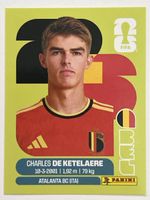Panini Sticker WM 2026 Charles De Ketelaere BEL 17
