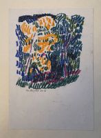 Walter Ropélé 1934 Ölkreide/Papier 21x15cm sign. gut dotiert